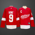 #9 Gordie Howe Detroit Red Wings Red Jersey