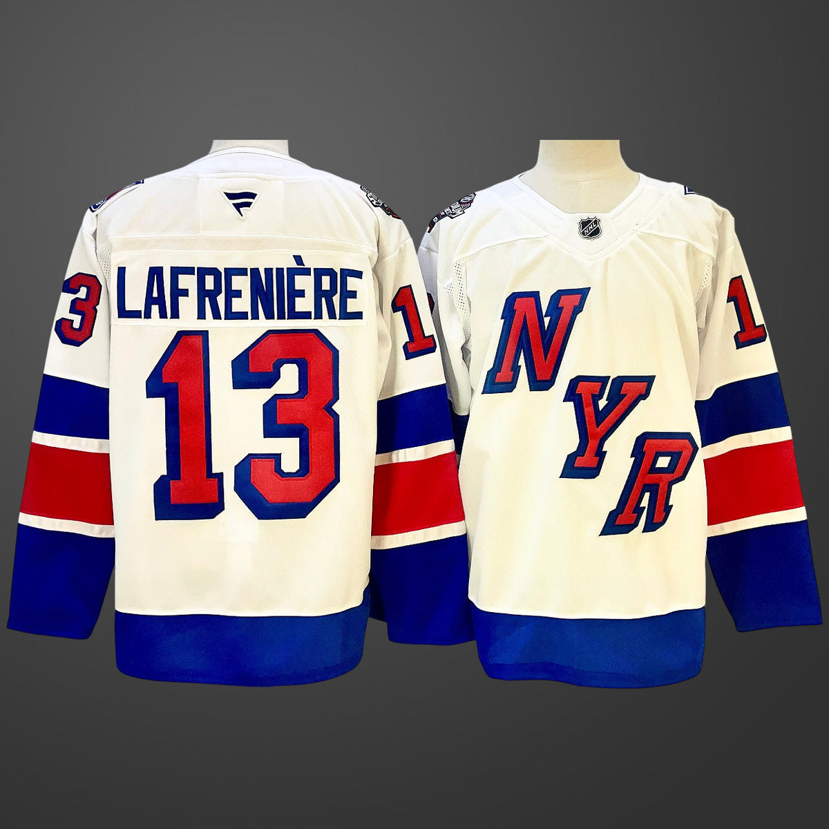 #13 Alexis Lafreniere New York Rangers Jersey