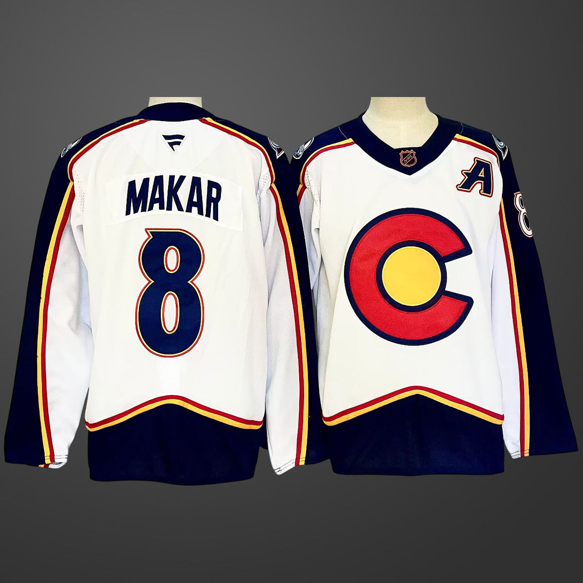 #8 Cale Makar Colorado Avalanche Jersey