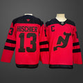 #13 Nico Hischier New Jersey Devils Jersey