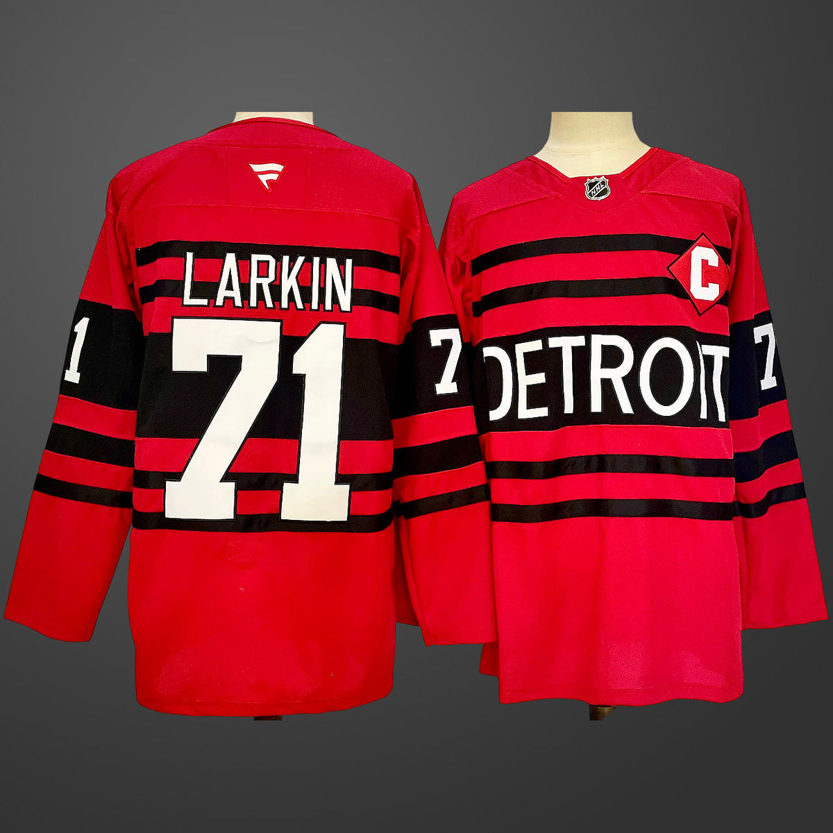 Detroit Red Wings #71 DYLAN LARKIN Jersey