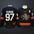 Youth Hockey Canada #97 Connor McDavid Black 2026 Olympic Stitched Jersey “A” Patches