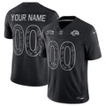 Custom Men/Women/Youth Los Angeles Rams 2026 Salute to Service Black Limited Stitched Jersey