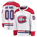 Custom Men’s Montreal Canadiens White Stitched Jersey