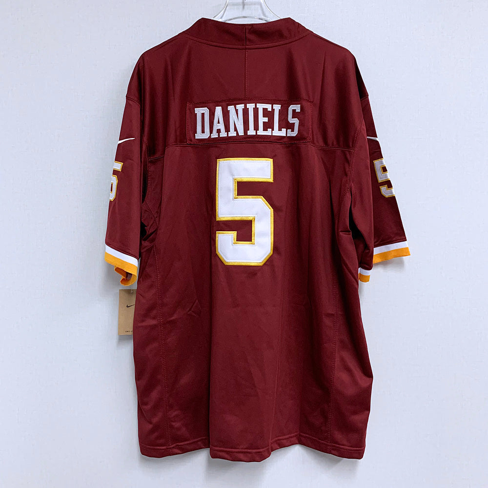 Mens Washington Commanders #5 Jayden Daniels Nike 2026 Burgundy Vapor F.U.S.E.Limited Jersey