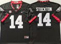 Georgia Bulldogs Black #14 STOCKTON Stitched Jersey