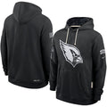 Men’s Arizona Cardinals Nike Black 2026 Salute to Service Sideline Dri-FIT Pullover Hoodie