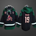 Men’s Arizona Coyotes #19 Doan Stitched Hoodie Black