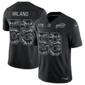 Men’s Buffalo Bills #58 Matt Milano 2026 Salute to Service Black Limited Stitched Jersey