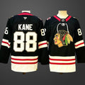 Men’s Chicago Blackhawks #88 Patrick Kane Centennial  Stitched Hockey Jersey Black