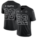 Men’s Dallas Cowboys #22 Emmitt Smith 2026 Salute to Service Black Limited Stitched Jersey