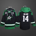 Men’s Dallas Stars #14 Jamie Benn Stitched Hoodie