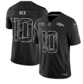 Men’s Denver Broncos #10 Bo Nix 2026 Salute to Service Limited Stitched Black Jersey