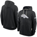 Men’s Denver Broncos Nike Black 2026 Salute to Service Sideline Dri-FIT Pullover Hoodie