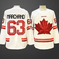 Men’s Hockey Canada #63 MARCHAND White 2026 Olympic Stitched Jersey