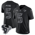 Men’s Houston Texans #5 Jalen Pitre 2026 Salute to Service Black Limited Stitched Jersey