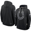 Men’s Indianapolis Colts Nike Black 2026 Salute to Service Sideline Dri-FIT Pullover Hoodie