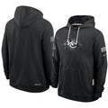Men’s Kansas City Chiefs Nike Black 2026 Salute to Service Sideline Dri-FIT Pullover Hoodie