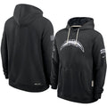 Men’s Los Angeles Chargers Nike Black 2026 Salute to Service Sideline Dri-FIT Pullover Hoodie
