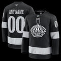 Men’s Los Angeles Kings Fanatics Black Alternate Premium Custom Jersey