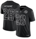 Men’s Miami Dolphins #28 De’Von Achane 2026 Salute to Service Black Limited Stitched Jersey