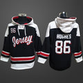 Men’s New Jersey Devils Jack Hughes #86 Stitched Hoodie