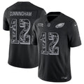 Men’s Philadelphia Eagles #12 Randall Cunningham 2026 Salute to Service Black Limited Stitched Jersey