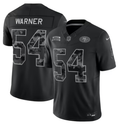 Men’s San Francisco 49ers #54 Fred Warner 2026 Salute to Service Black Limited Stitched Jersey