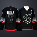 Men’s Seattle Kraken #7 Jordan Eberle Black 2026 Alternate Stitched Hockey Jersey
