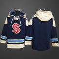 Men’s Seattle Kraken Team Blank Stitched Hoodie