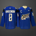 Men’s Washington Capitals Alexander Ovechkin #8 Blue Jersey