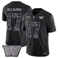 Men’s Washington Commanders #17 Terry McLaurin 2026 Salute to Service Black Limited Stitched Jersey
