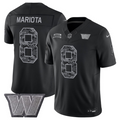 Men’s Washington Commanders #8 Marcus Mariota 2026 Salute to Service Black Limited Stitched Jersey