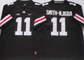 Ohio State Buckeyes Black 11 SMITH-N Stitched Jersey
