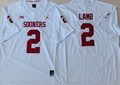 Oklahoma Sooners White #2 LAMB Stitched Jersey