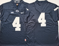 Penn State Nittany Lions Blue #4 Stitched Jersey