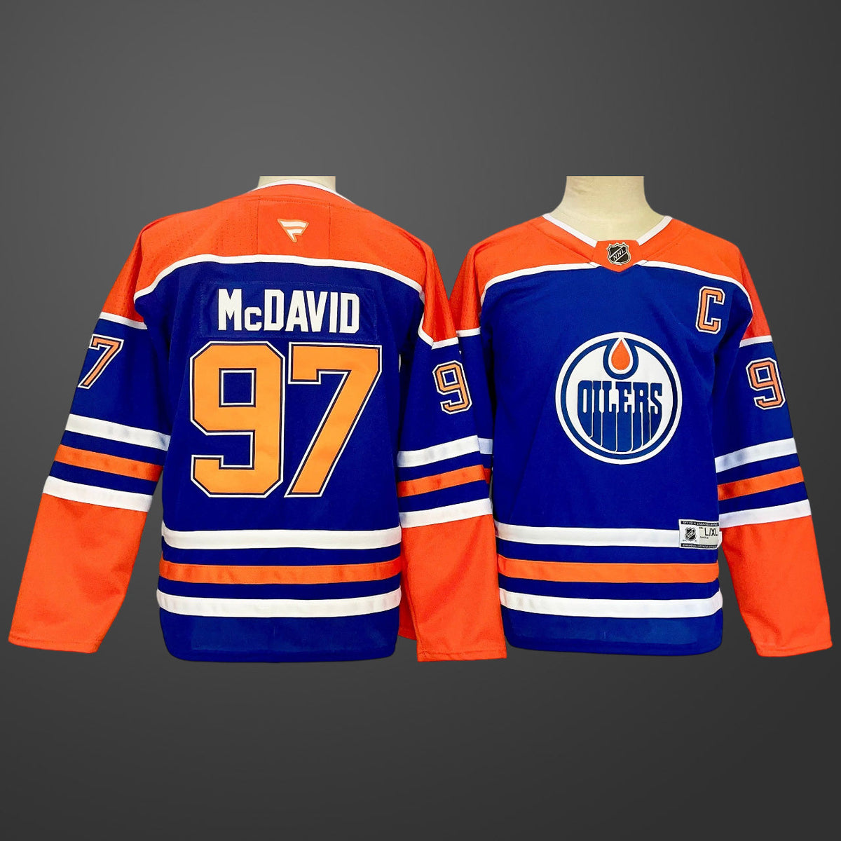 Youth Edmonton Oilers #97 Connor McDavid Stitched Jersey