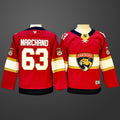 Youth Florida Panthers Brad Marchand #63 Home Breakaway Jersey – Red