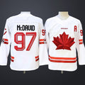 Youth Hockey Canada #97 Connor McDavid White 2026 Olympic Stitched Jersey “A” Patches