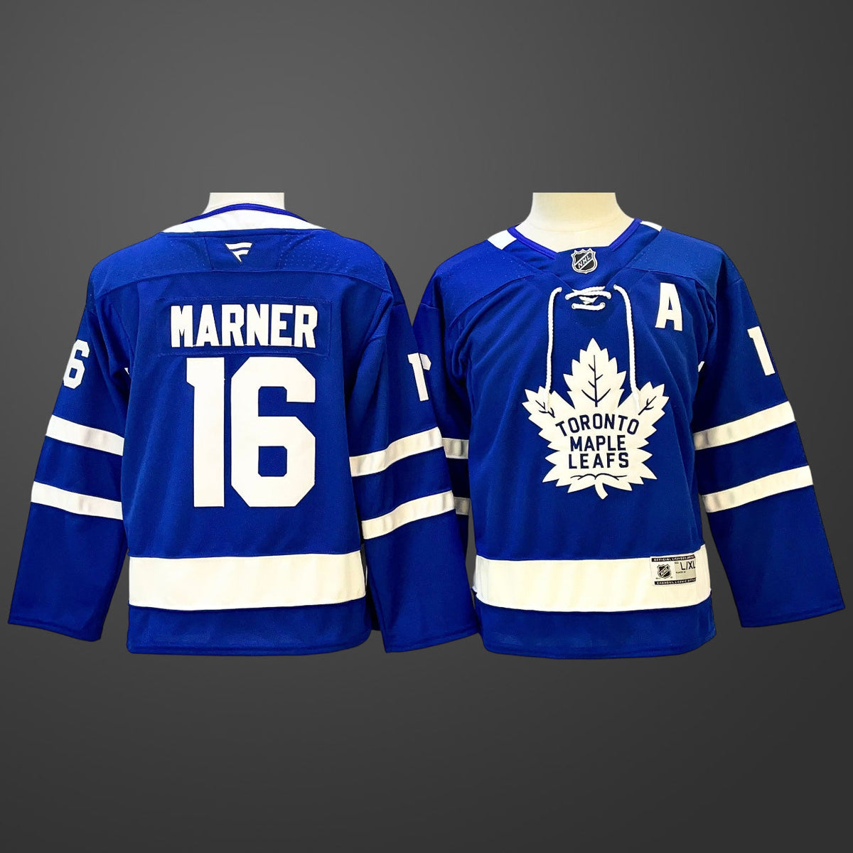 Youth Toronto Maple Leafs #16 Mitchell Marner Blue Jersey