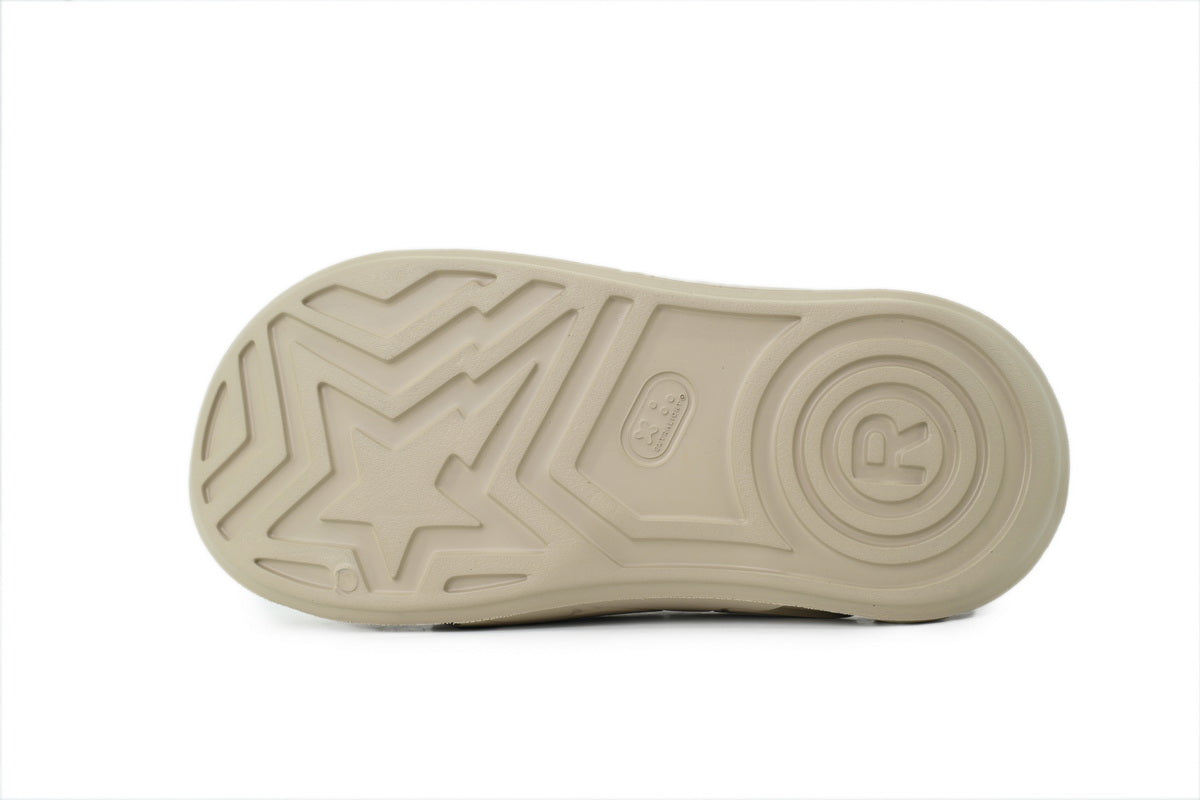 A BATHING APE SLIDES Beige