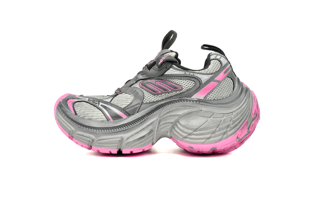 Balenciaga 10XL Sneaker In Grey/Pink 784342 W2MV2 9050