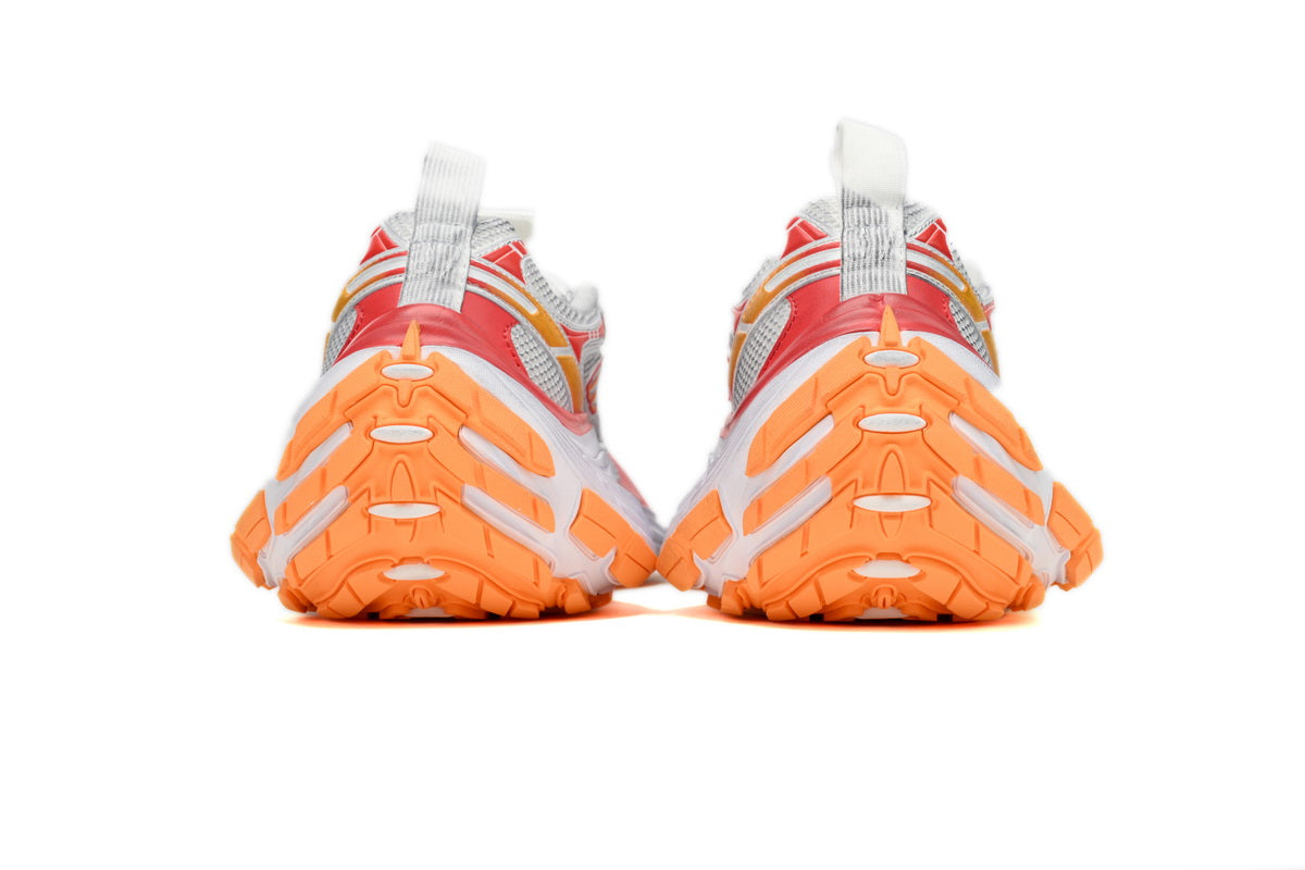 Balenciaga 10XL Sneaker In White/Red/Orange 784342 W2MV2 9670