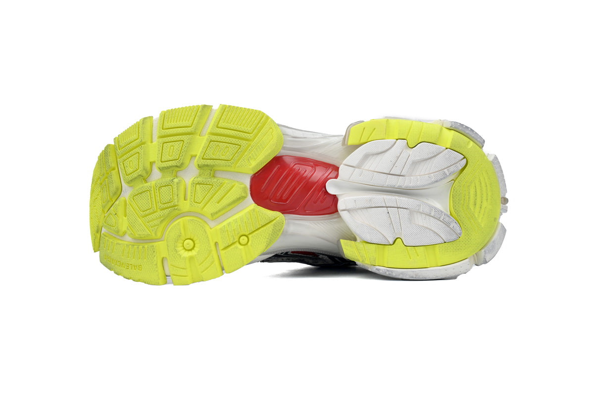 Balenciaga Runner Black White Red Neon Yellow 677402 W3RB2 9167