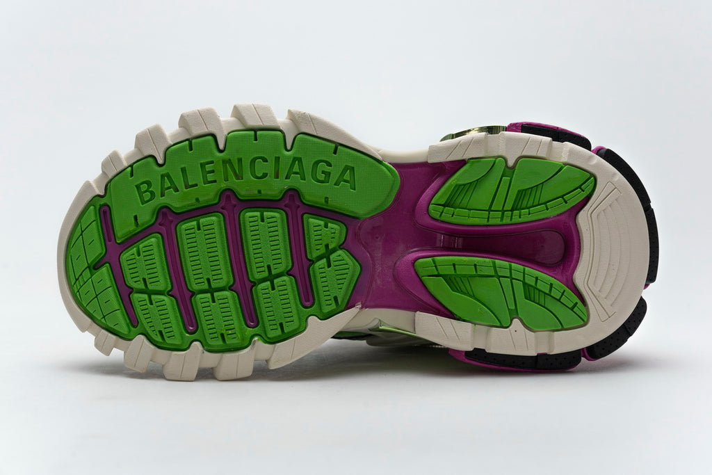 Balenciaga Track 2 Sneaker White Green Pink 568615 W2GN3 9199