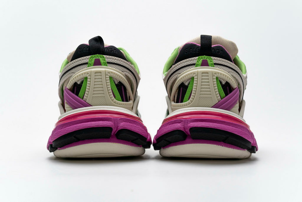 Balenciaga Track 2 Sneaker White Green Pink 568615 W2GN3 9199