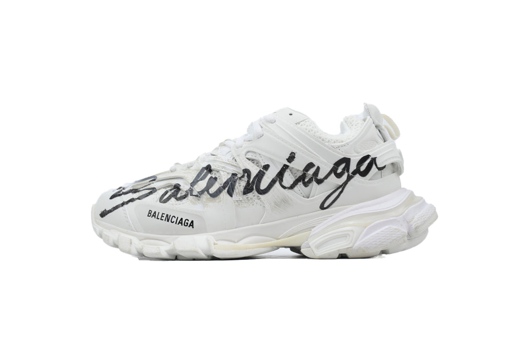 Balenciaga Track Sneaker 'Black Graffiti' 542436 WTRHW 9010