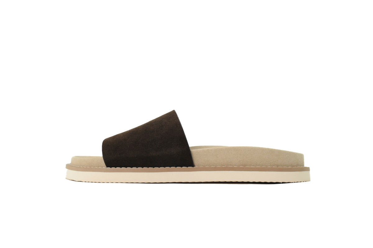 Brunello Cucinelli Slide Sandals Coffee