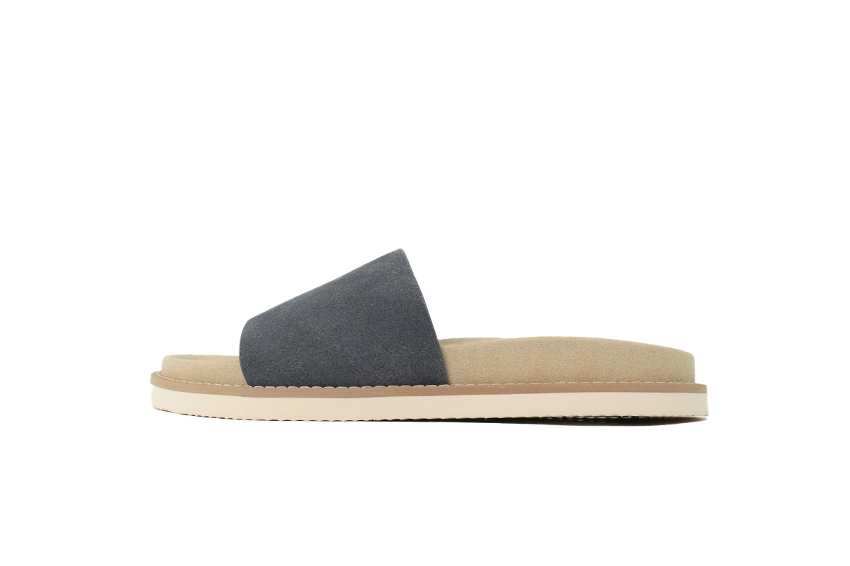 Brunello Cucinelli Slide Sandals Grey