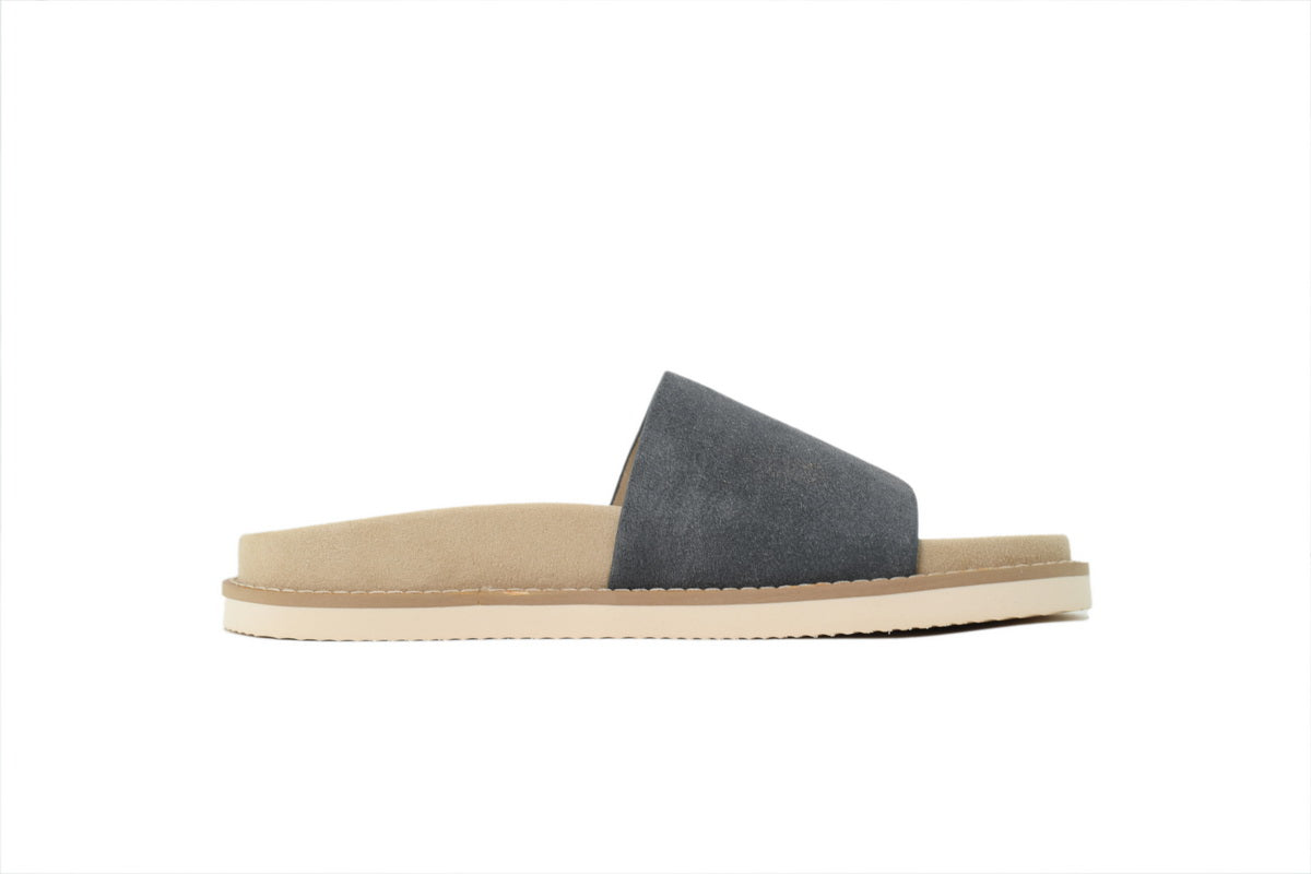 Brunello Cucinelli Slide Sandals Grey